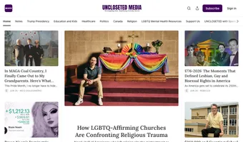 Screenshot of Uncloseted Media