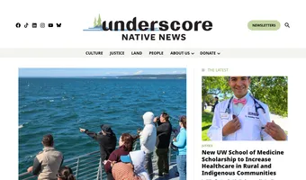 Screenshot of Underscore Native News