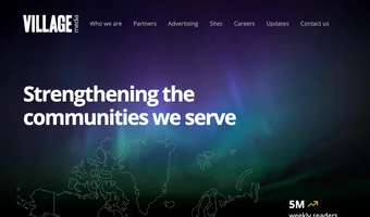 Screenshot of Village Media
