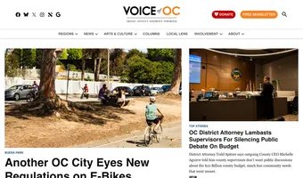 Screenshot of Voice of OC