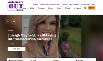 Screenshot of Watermark Out News