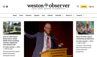 Screenshot of Weston Observer