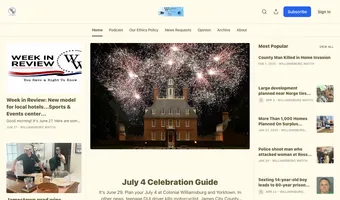 Screenshot of Williamsburg Watch