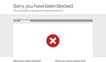 Screenshot of The Wilmington Journal