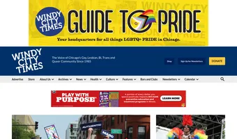 Screenshot of Windy City Times