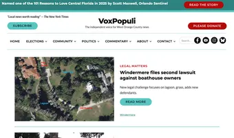 Screenshot of VoxPopuli