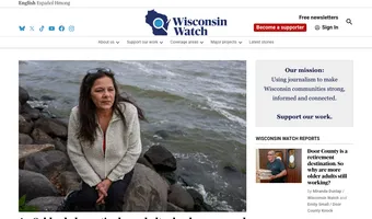 Screenshot of Wisconsin Watch